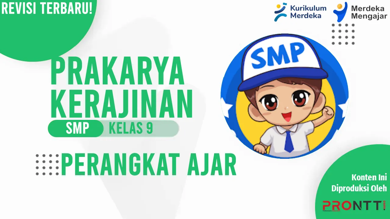 Perangkat Ajar Prakarya (Kerajinan) Kelas 9 SMP Kurikulum Merdeka