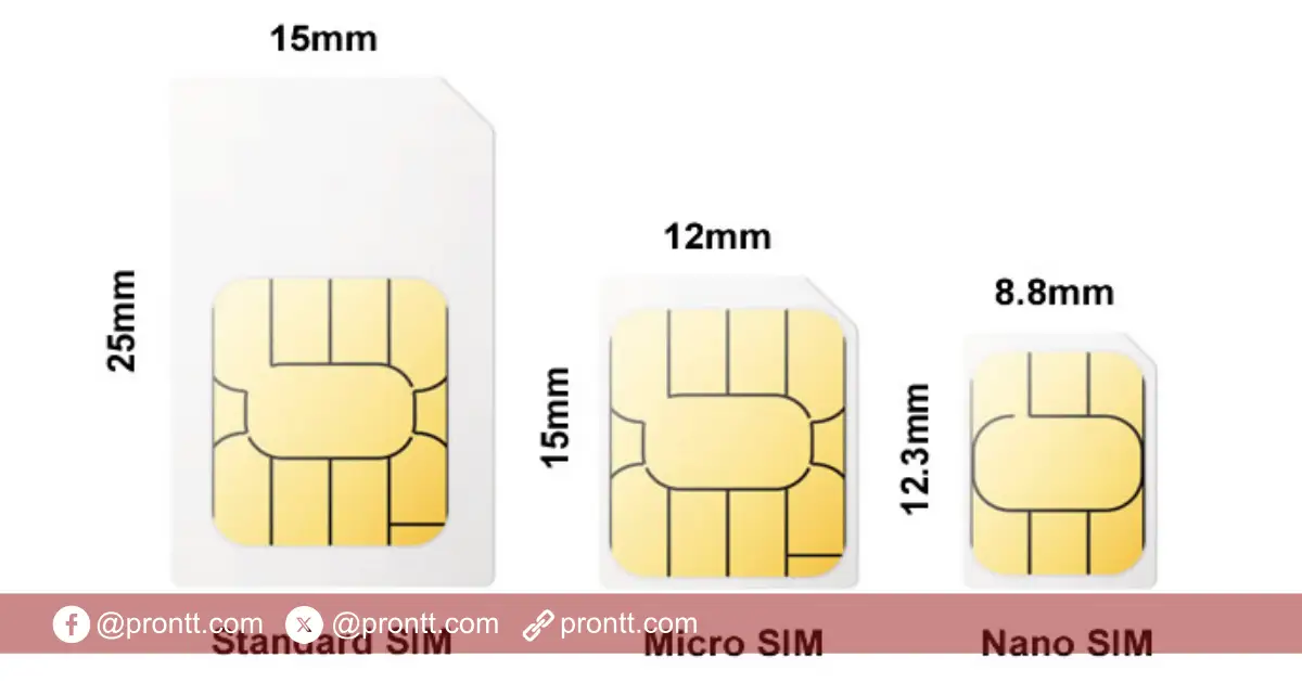 Ini dia Perbedaan Nano SIM, Micro SIM, dan eSIM yang Perlu Anda Ketahui!