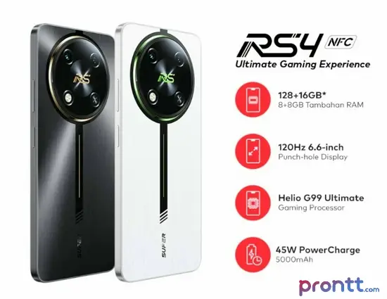 itel RS4 - Spesifikasi, Harga, & Fiturnya