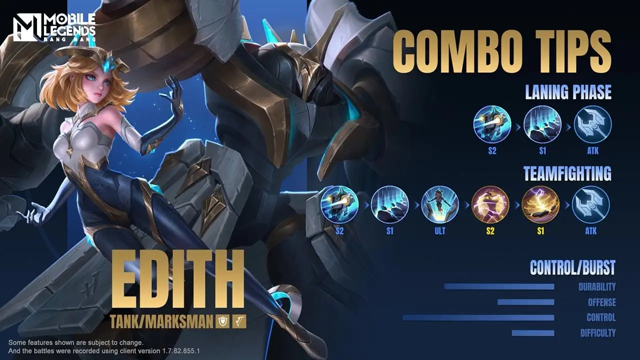Edith - Counter Fredrinn Terbaik - Mobile Legends - Prontt.com
