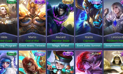 Daftar Hero Mobile Legends (ML) Terlengkap dan Terbaru Hero Mobile Legends (ML) Fighter