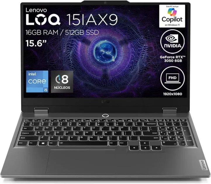 Lenovo LOQ 15IAX9I - Laptop Terbaik - Spesifikasi & Harga Terbaru - Prontt.com
