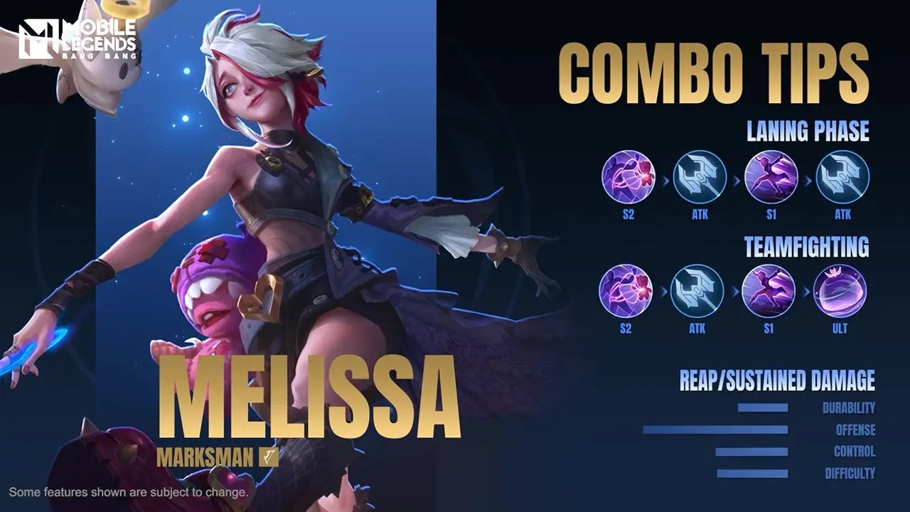 Melissa - Hero Counter Jawhead Terbaik di Mobile Legends - Prontt.com