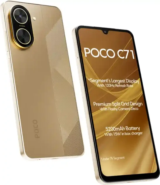 POCO C71 - HP Xiaomi Terbaru - Harga & Spesifikasinya - Prontt.com