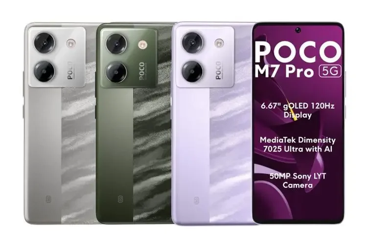 POCO M7 Pro 5G - HP Xiaomi Terbaru - Harga & Spesifikasinya - Prontt.com