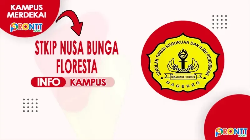 Profil Kampus, Lambang Logo Sekolah Tinggi Keguruan dan Ilmu Pendidikan Nusa Bunga Floresta, Nagekeo.png