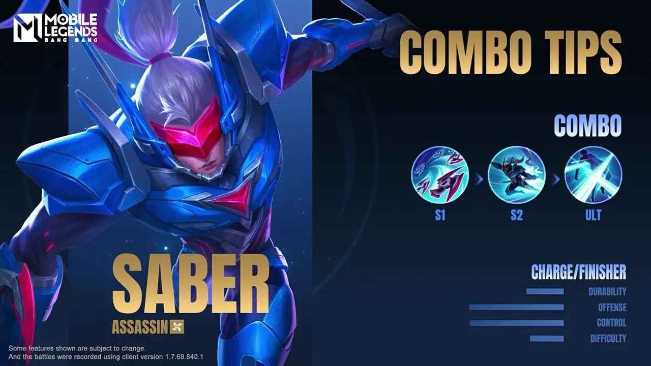 Saber - Hero Counter Ling Terbaik di Mobile Legends - Prontt.com