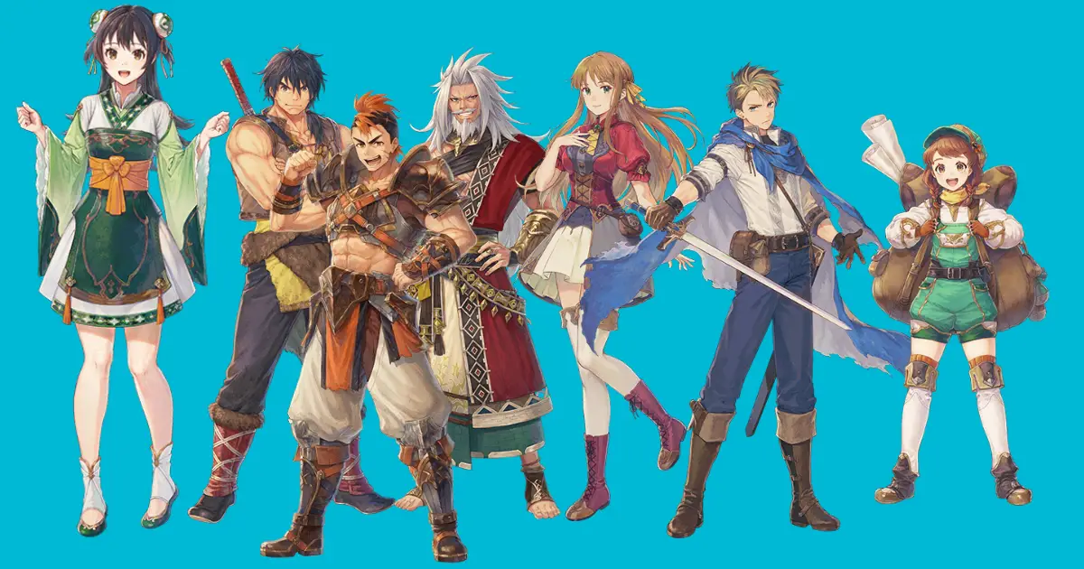 Tokoh dan Karakter Suikoden Star Leap - Prontt.com