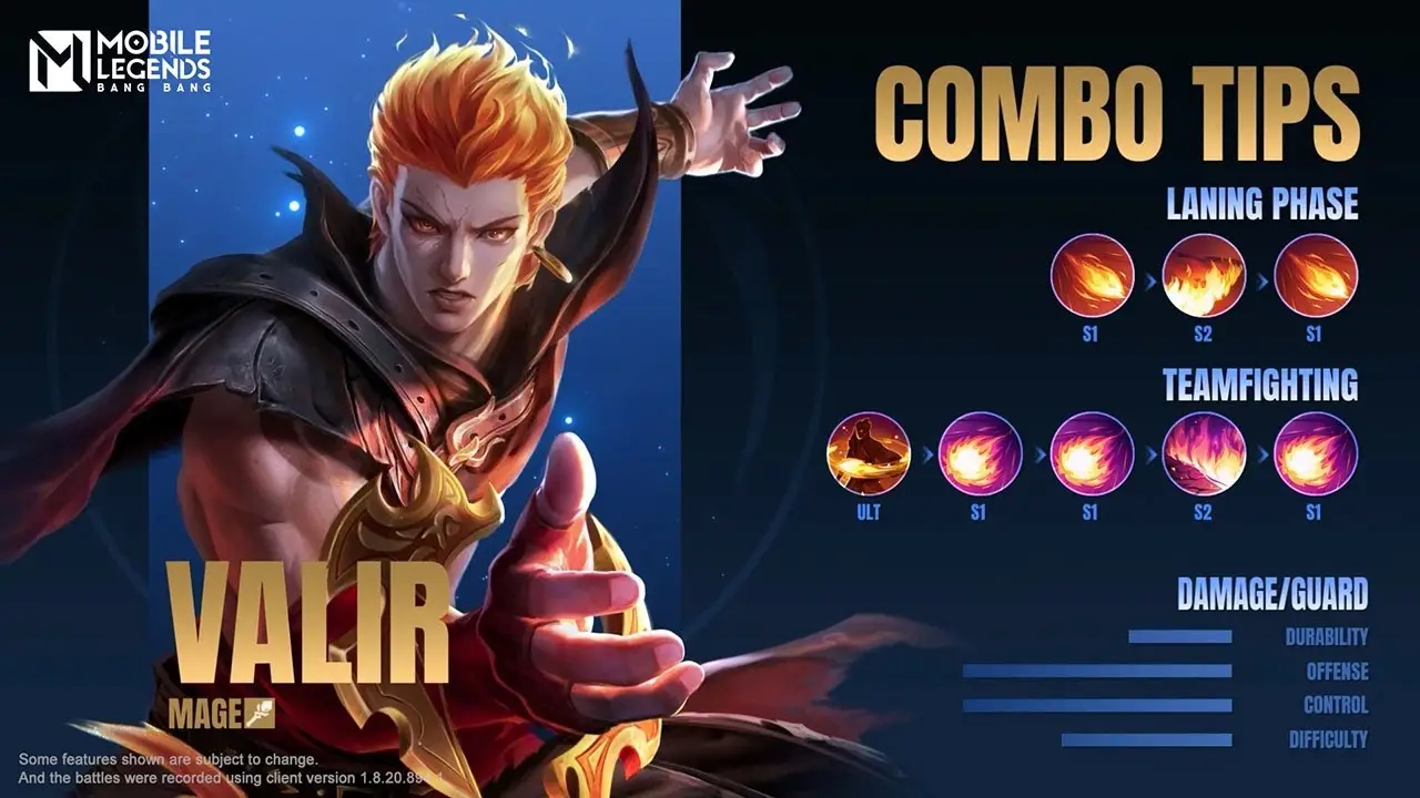 Valir - Counter Fredrinn Terbaik - Mobile Legends - Prontt.com