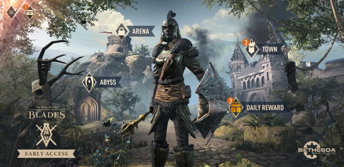 The Elder Scrolls Blades - Game Open World Terbaik Android & iOS - Prontt.com