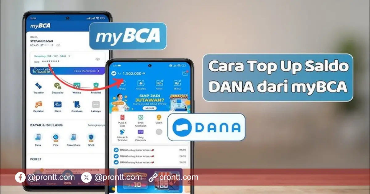 Cara Mudah Top Up DANA Menggunakan myBCA, Simak Penjelasanya!