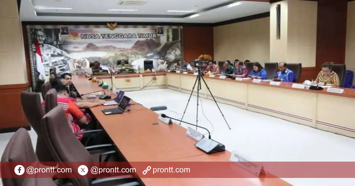 Gubernur NTT Emanuel Melkiades Laka Lena, Pimpin Rapat Bahas Pendanaan Green Climate Fund (GCF)