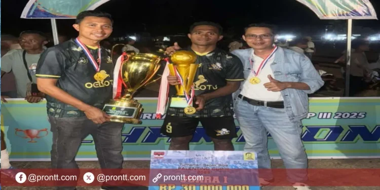 Kusa FC Boyong Piala Falentino Cup III ke Malaka