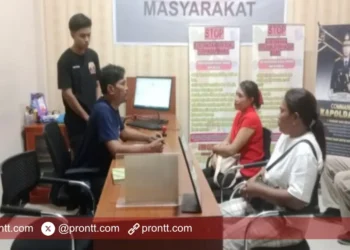 Akibat Salah Paham, Istri Kades Biris MYM dan FS Berakhir Damai Di Polres Malaka