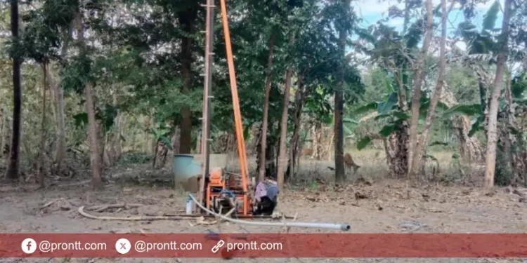 Atasi Persoalan Air Bersih di Kampung Maumolo, Yayasan Felix Maria Go Bantu Dua Unit Sumur Bor