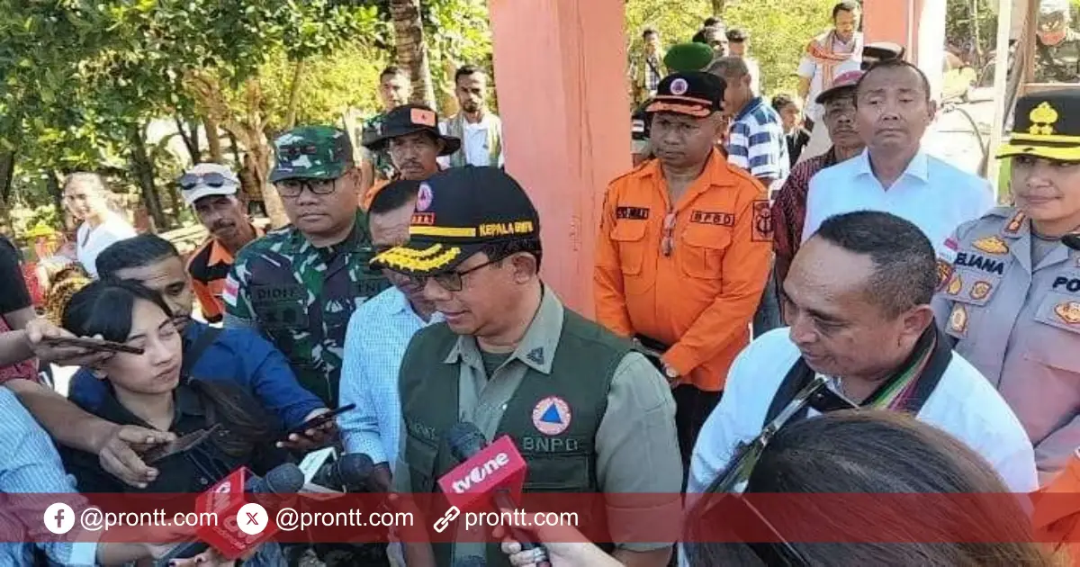 BNPB RI Resmikan Sumur Bor di Desa Kiuola Kabupaten TTU