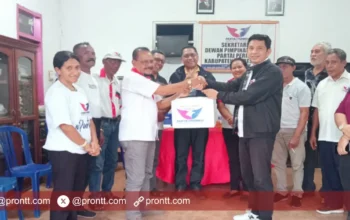 Berbagi Kasih, Partai Perindo NTT Salurkan Bantuan kepada Warga Terdampak Erupsi Gunung Lewotobi di Flores Timur