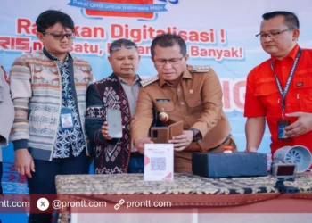 Bupati Kupang Yosef Lede Resmikan Pasar Digital di Lili terbukanya akses yang semakin luas kepada keuangan digital!