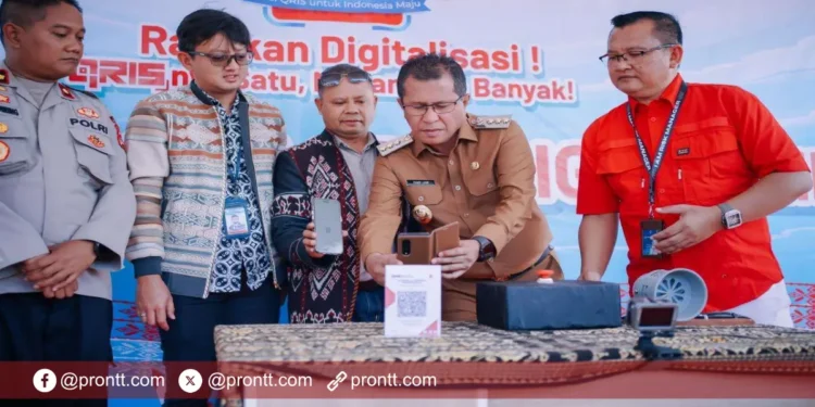 Bupati Kupang Yosef Lede Resmikan Pasar Digital di Lili terbukanya akses yang semakin luas kepada keuangan digital!