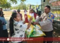 Ditpolairud Polda NTT Gelar Gerakan Pangan Murah, 2 Ton Beras Ludes Terjual!