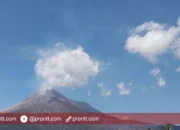 Gunung Lewotobi Laki-Laki kembali Erupsi 800 Meter