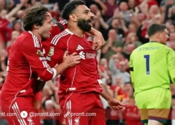Hasil Pertandingan Liverpool Vs Bournemouth 4-2, The Reds Menang - Mo Salah Menangis!