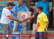 Indosat Bantu Warga Flores Timur Terdampak Erupsi Gunung Lewotobi
