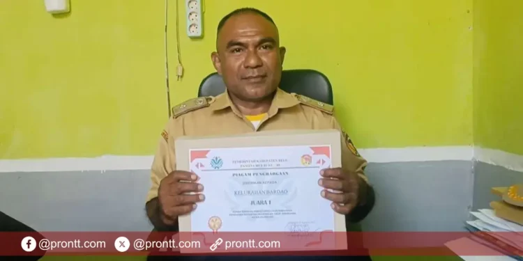 Juara Kebersihan Beruntun 3 kali, Kelurahan Berdao dan masyarakat peduli lingkungan