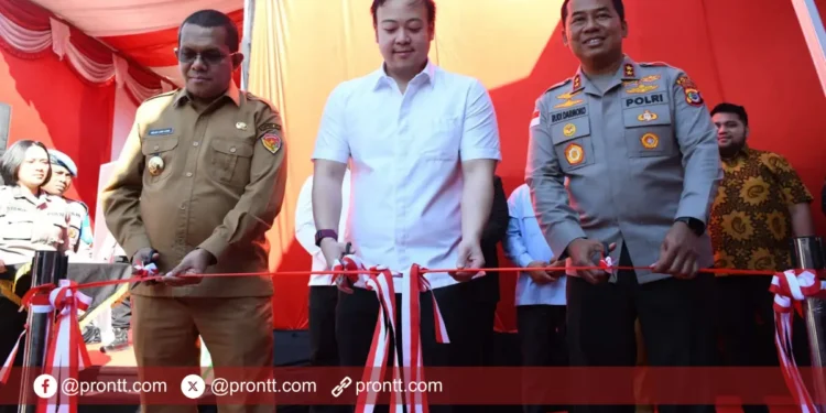 Kapolda NTT Resmikan Diva Project dan sumur bor di SPN Kupang, hibah PT. Biocycle Indo untuk Polda NTT