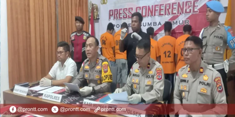 Kasus Pencurian Sapi Berulang, Polres Sumba Timur Bekuk Para Pelaku!