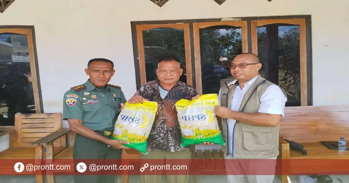 Kodim 1613 Sumba Barat gelar Gerakan Pangan Murah di Desa Rua