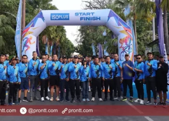 Lanal Labuan Bajo gelar Fun Run dan Fun Walk dalam rangka memeriahkan HUT ke-4