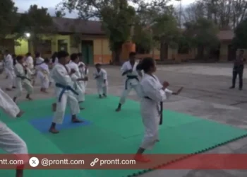 Persiapan Atlet Kempo Jelang POPDA VII 2025 dan Kejuaraan Open Border Terus di Pantau KONI TTU