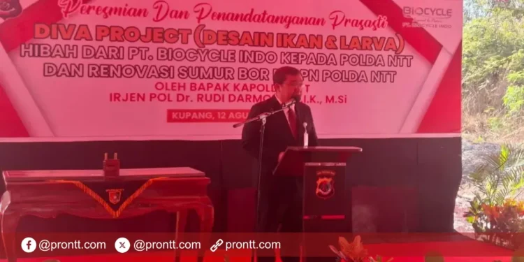 Program Ikan-Larva Polda NTT pertama di Indonesia oleh Bappenas RI