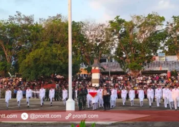 Ribuan pelajar padati Lapangan Pancasila Ende, Tunjukkan Semangat Patriotisme HUT RI