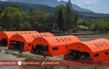 Ribuan warga di Flores Timur masih Bertahan di Pengungsian
