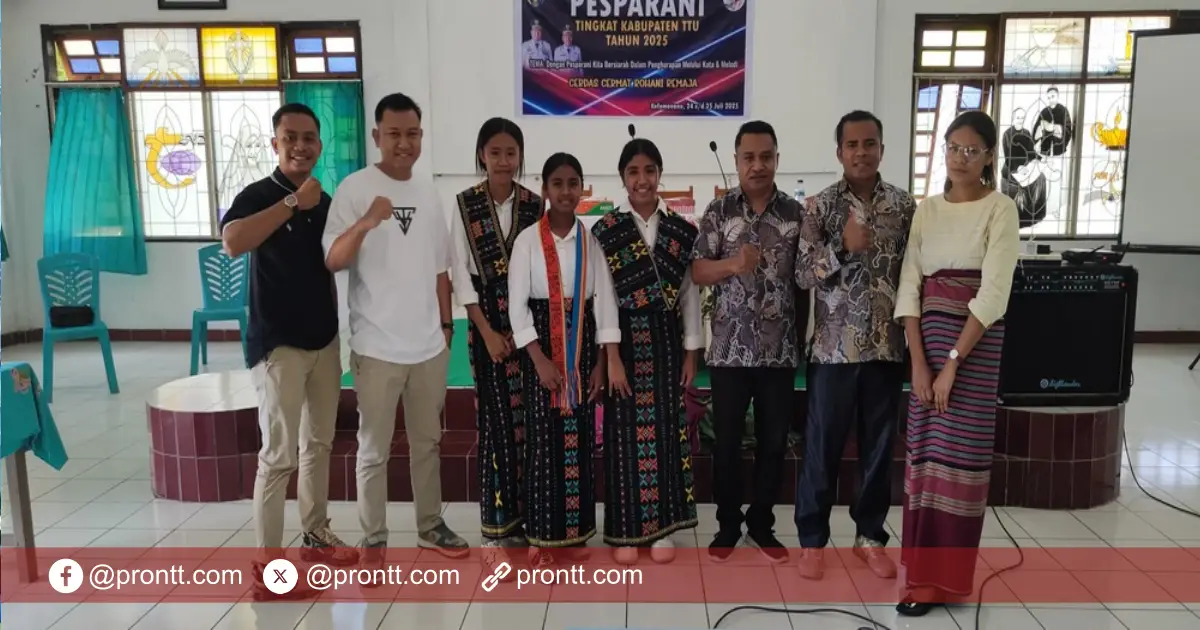 SMAK Santa Filomena-Mena Sabet Juara 1 Lomba Cerdas Cermat PESPARANI Tingkat Kabupaten TTU