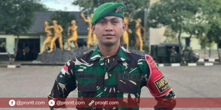 Satgas Yonif 741GN Pos Haslot Berbagi Kebaikan di Perbatasan