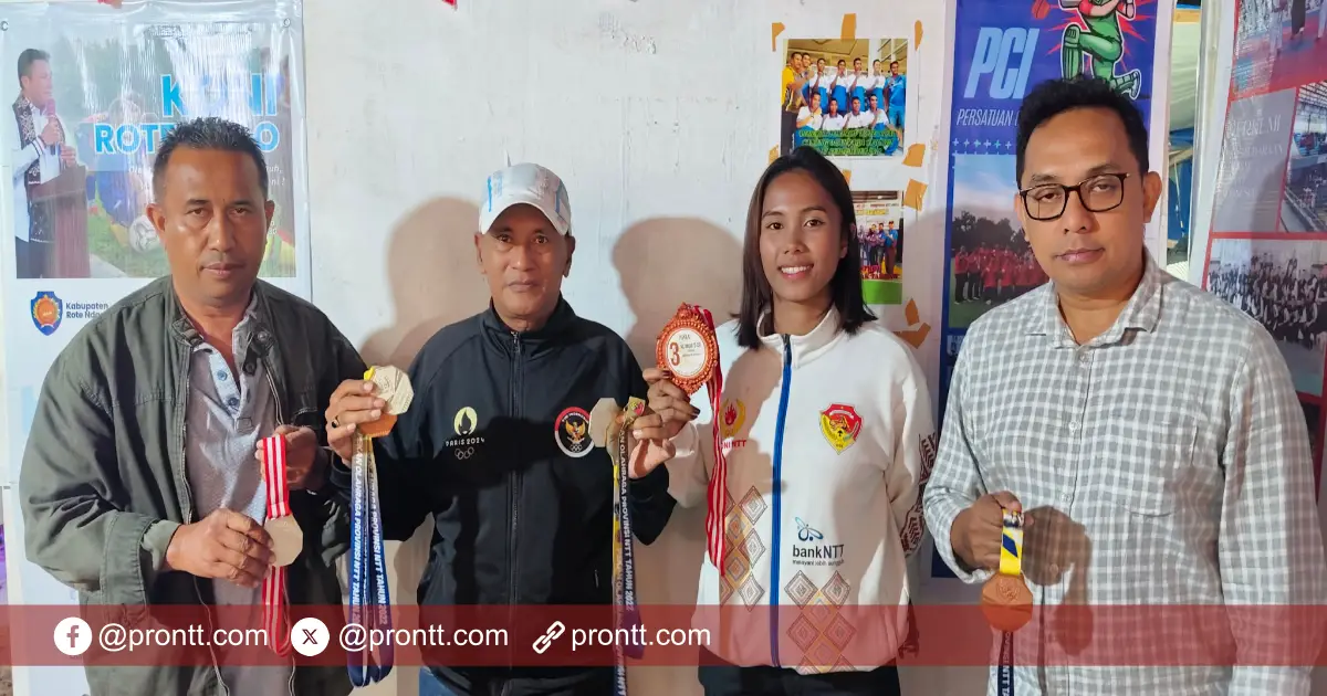 Sepliani W. Klaas atlet cricket dari Rote Ndao Harumkan Indonesia di Ajang Dunia