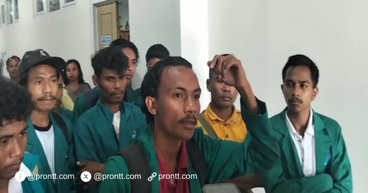 Aliansi Peduli Kampus Unimor Protes, Kampus Sudah Siapkan Anggaran Pembangunan