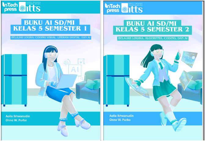 Buku AI Untuk SD/MI Kelas V Gratis Terbaru Buku AI - Kecerdasan Artifisial (KA) untuk SD/MI Kelas V Semester 1 & 2