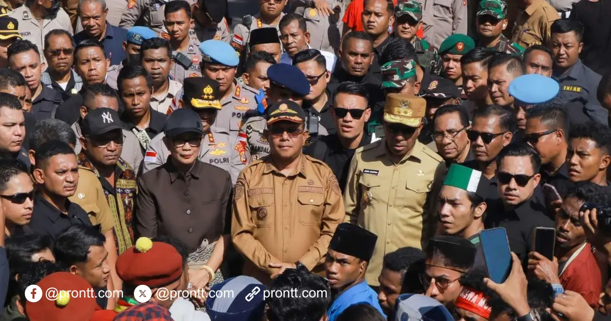 Gubernur NTT Dialog Terbuka pada Aksi Damai Mahasiswa