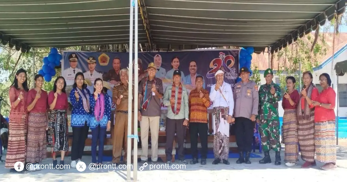 HUT ke-20 HIMPAUDI Kab Kupang, Tendik PAUD Butuh Dukungan Kualifikasi Pendidikan