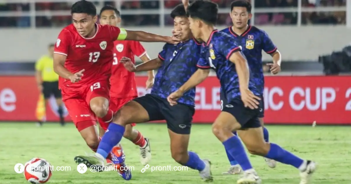 Head to Head Timnas Indonesia vs Laos, Tim Garuda Muda Dominan