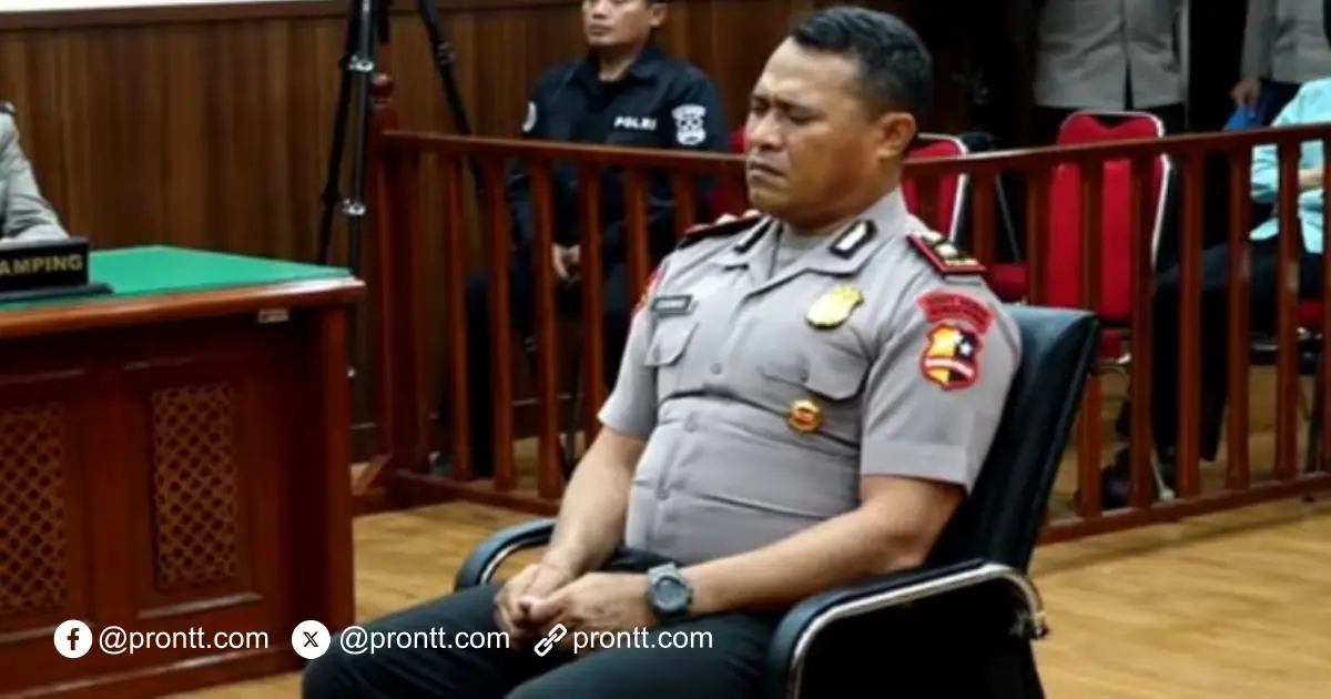 Kompol Cosmas Mengaku Tak Berniat Celakai Orang, Buat Tanda Salib hingga Menangis