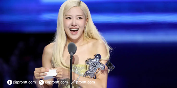 Lagu APT dinobatkan sebagai Song of The Year, Rosé BLACKPINK Cetak Sejarah di MTV VMA 2025