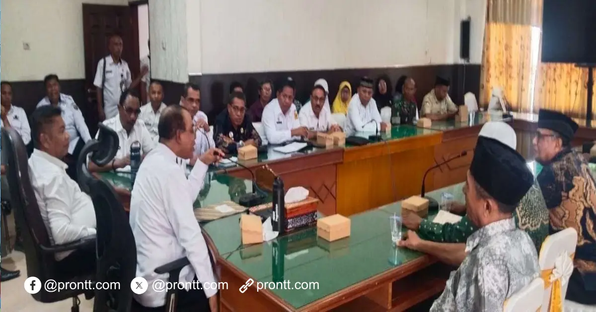 Pemkab Ende dan Para tokoh Muslim Bahas Lokasi Jual Daging di Pasar Senggol