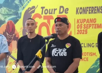 Sambut Tour de EnTeTe - Ruas jalan Kupang-Atambua masih dalam perbaikan